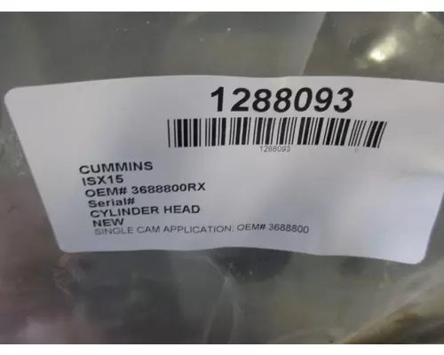 CUMMINS ISX15 CYLINDER HEAD