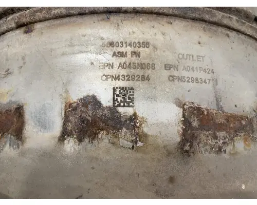 CUMMINS ISX15 DPF (Diesel Particulate Filter)