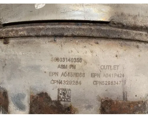 CUMMINS ISX15 DPF (Diesel Particulate Filter)