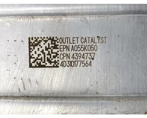 CUMMINS ISX15 DPF (Diesel Particulate Filter)