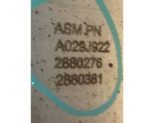 CUMMINS ISX15 DPF (Diesel Particulate Filter)