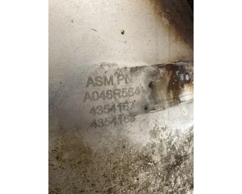 CUMMINS ISX15 DPF (Diesel Particulate Filter)