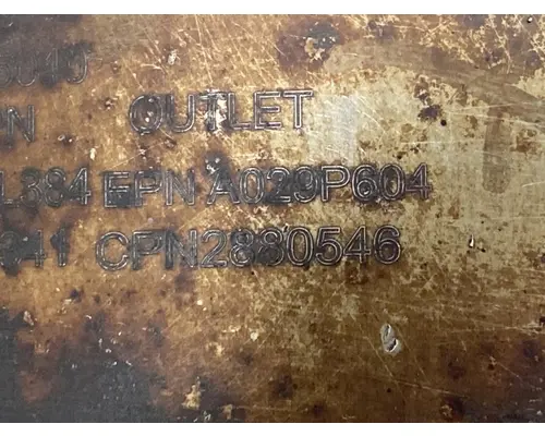 CUMMINS ISX15 DPF (Diesel Particulate Filter)