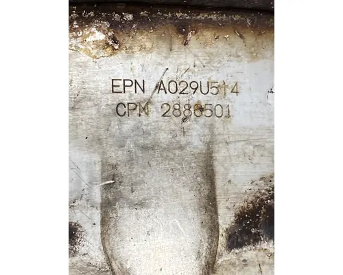 CUMMINS ISX15 DPF (Diesel Particulate Filter)