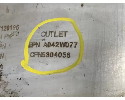 CUMMINS ISX15 DPF (Diesel Particulate Filter)