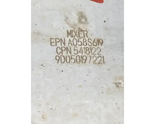 CUMMINS ISX15 DPF (Diesel Particulate Filter)