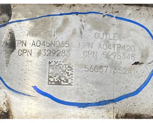 CUMMINS ISX15 DPF (Diesel Particulate Filter)