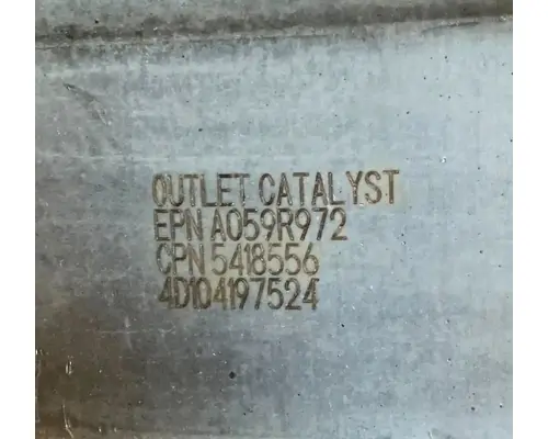 CUMMINS ISX15 DPF (Diesel Particulate Filter)