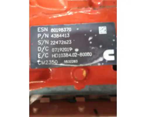 CUMMINS ISX15 ENGINE CONTROL MODULE (ECM)