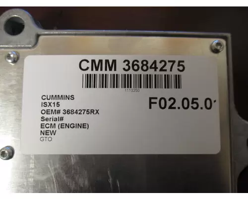 CUMMINS ISX15 ENGINE CONTROL MODULE (ECM)
