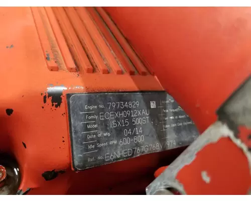 CUMMINS ISX15 Engine Assembly