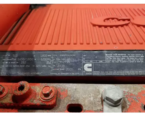 CUMMINS ISX15 Engine Assembly