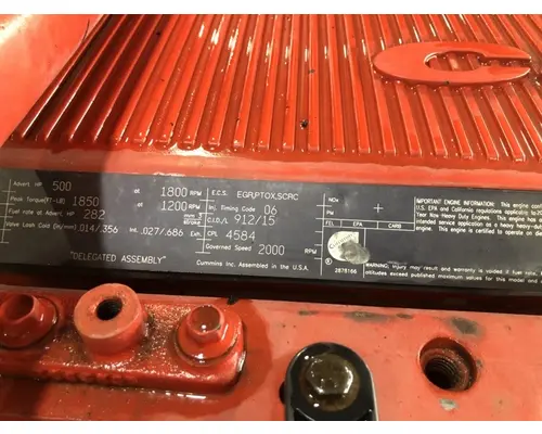 CUMMINS ISX15 Engine Assembly