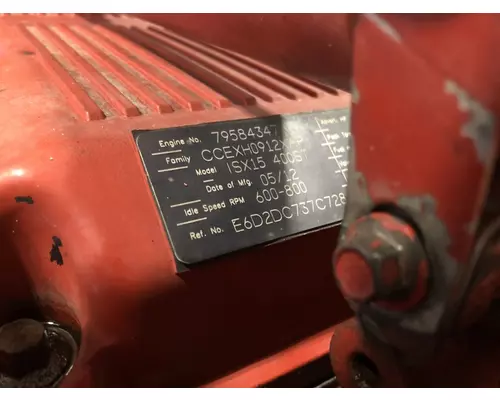 CUMMINS ISX15 Engine Assembly