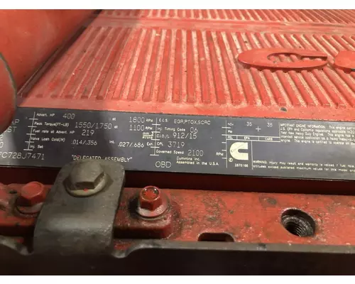 CUMMINS ISX15 Engine Assembly