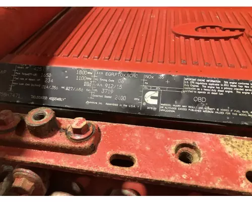 CUMMINS ISX15 Engine Assembly
