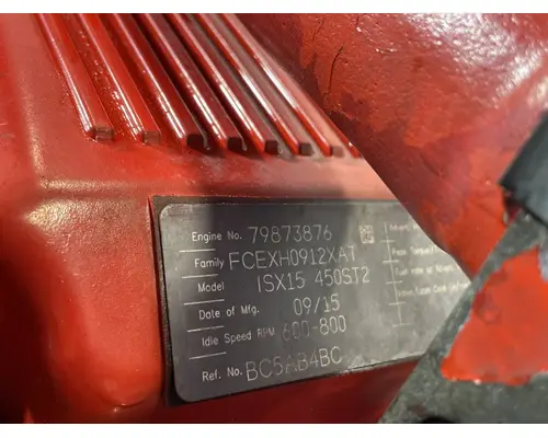 CUMMINS ISX15 Engine Assembly