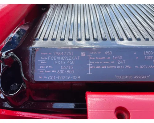 CUMMINS ISX15 Engine Assembly