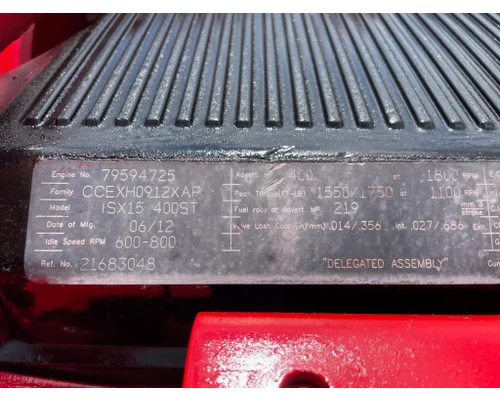 CUMMINS ISX15 Engine Assembly