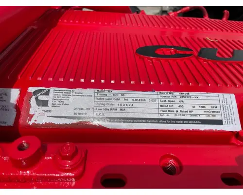 CUMMINS ISX15 Engine Assembly
