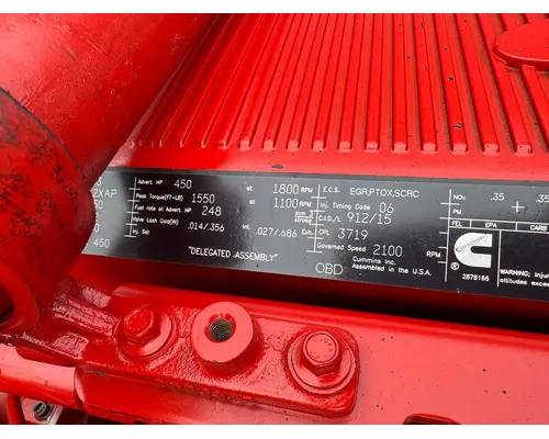 CUMMINS ISX15 Engine Assembly