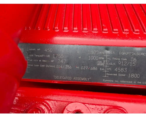 CUMMINS ISX15 Engine Assembly
