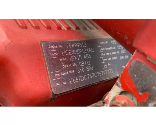 CUMMINS ISX15 Engine Assembly
