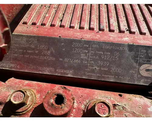 CUMMINS ISX15 Engine Assembly