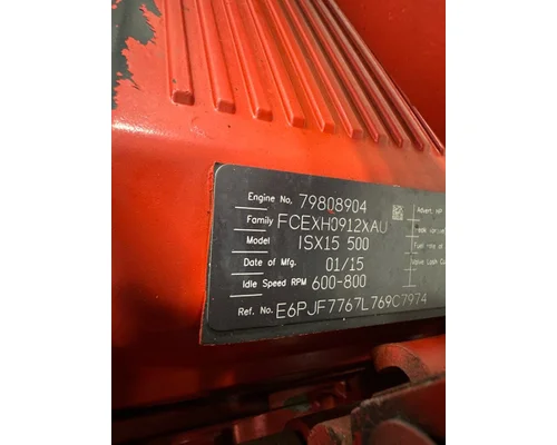 CUMMINS ISX15 Engine Assembly