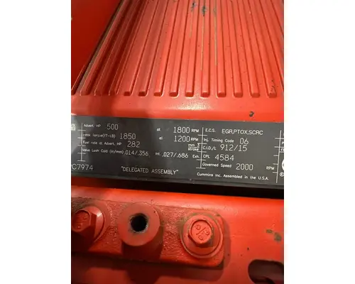 CUMMINS ISX15 Engine Assembly