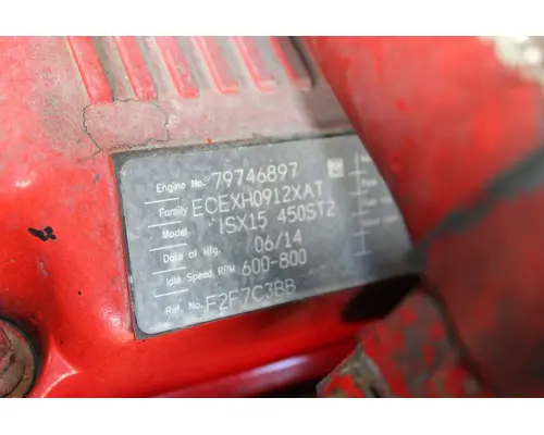 CUMMINS ISX15 Engine Assembly