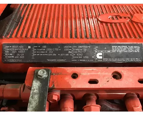 CUMMINS ISX15 Engine Assembly