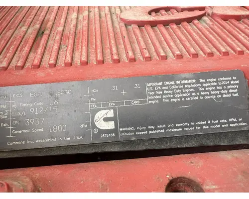 CUMMINS ISX15 Engine Assembly