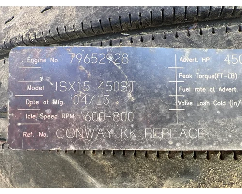 CUMMINS ISX15 Engine Assembly