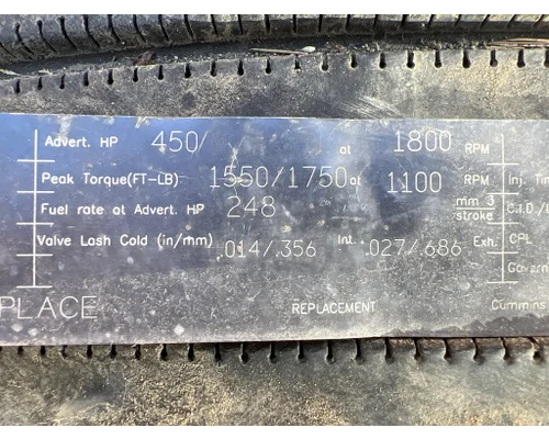 CUMMINS ISX15 Engine Assembly