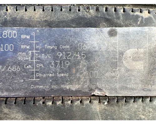 CUMMINS ISX15 Engine Assembly