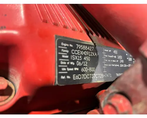 CUMMINS ISX15 Engine Assembly
