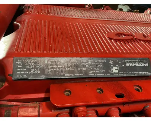 CUMMINS ISX15 Engine Assembly