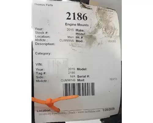 CUMMINS ISX15 Engine Mounts