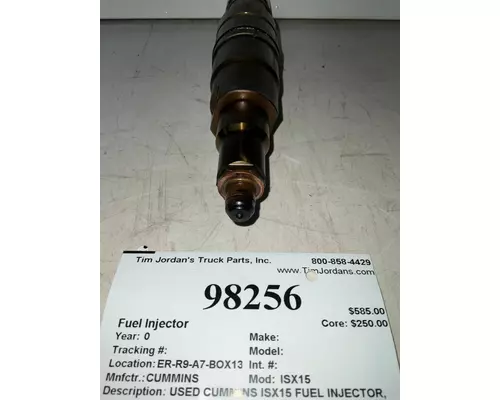 CUMMINS ISX15 Fuel Injector