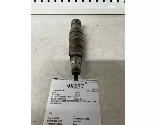 CUMMINS ISX15 Fuel Injector