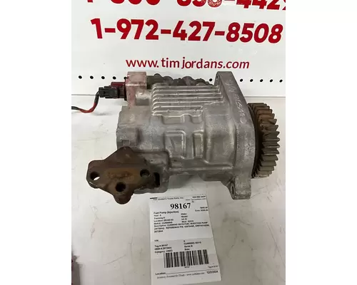 CUMMINS ISX15 Fuel Pump (Injection)