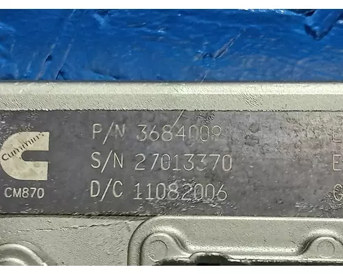 CUMMINS ISX ECM