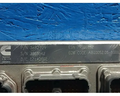 CUMMINS ISX ECM