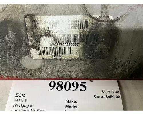 CUMMINS ISX ECM