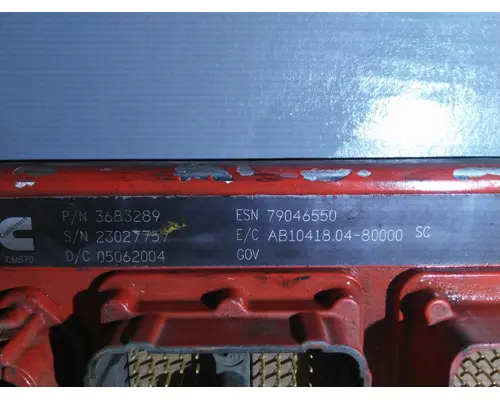 CUMMINS ISX ENGINE CONTROL MODULE (ECM)