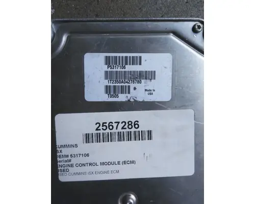 CUMMINS ISX ENGINE CONTROL MODULE (ECM)