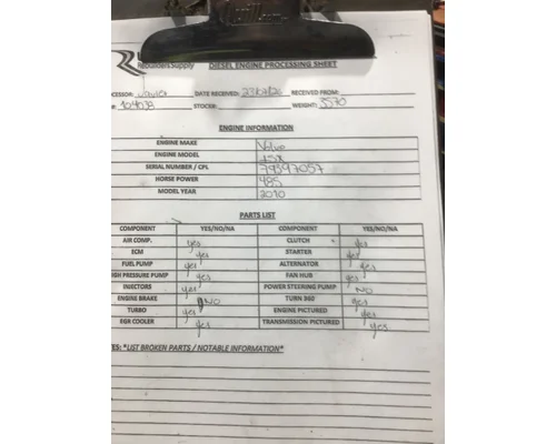 CUMMINS ISX Engine Assembly