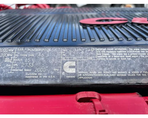CUMMINS ISX Engine Assembly