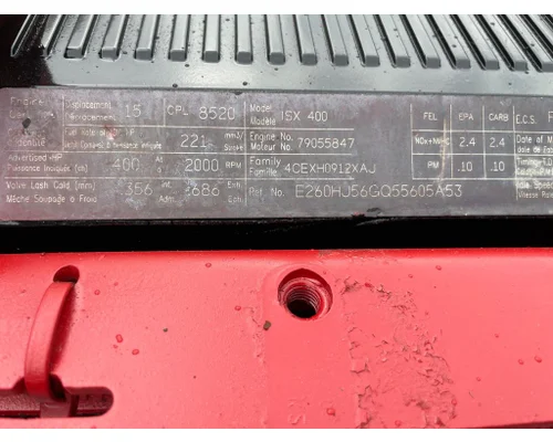 CUMMINS ISX Engine Assembly